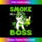 420 Unicorn Smoke Like A Boss Weed Pot Leaf Marijuana - Premium PNG Sublimation File