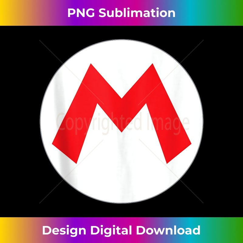 Nintendo Super Mario Icon Costume 1 - Stylish Sublimation Digital Download