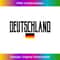 Deutschland Flag Vintage Black Text - PNG Transparent Sublimation File
