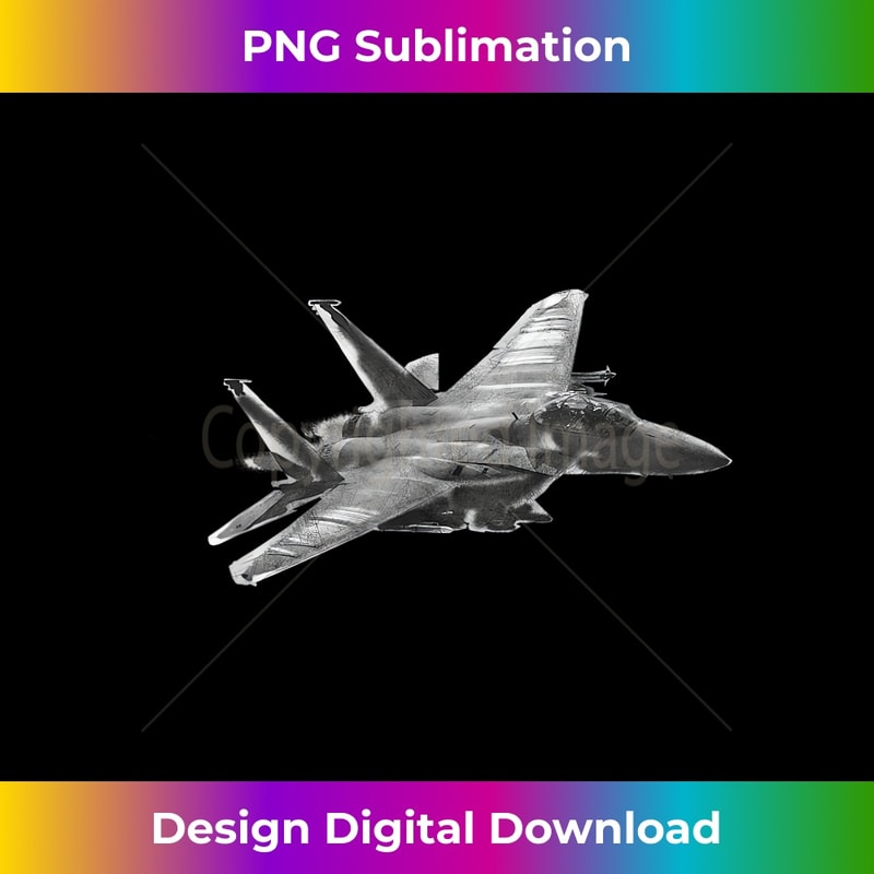 F-15 Eagle - Military - Premium PNG Sublimation File