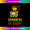 Jamaican me happy - Jamaica Flag for Men, , - High-Quality PNG Sublimation Download