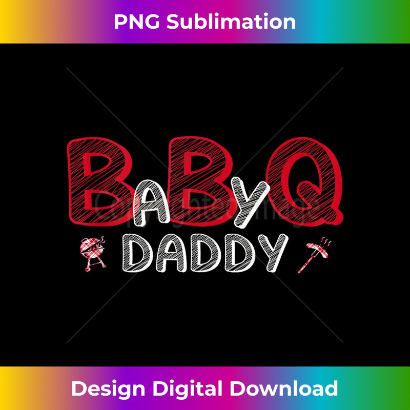 Baby BBQ Shower Daddy Q Baby Shower Theme Matching Family - Signature Sublimation PNG File