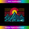 Colorado Flag Mountains Retro Distressed Fade - Trendy Sublimation Digital Download