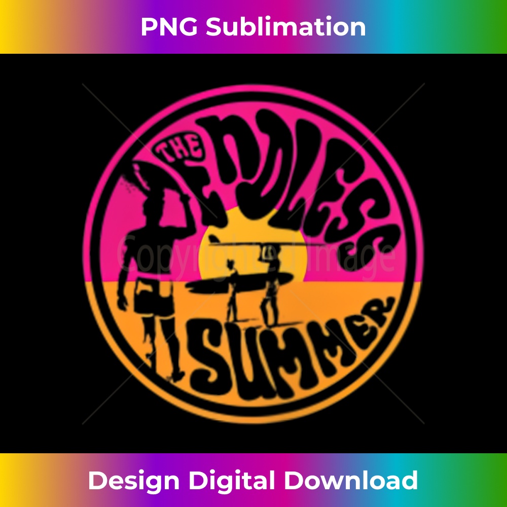 The Endless Summer Classic Surf Movie Logo 1 - Instant Sublimation Digital Download