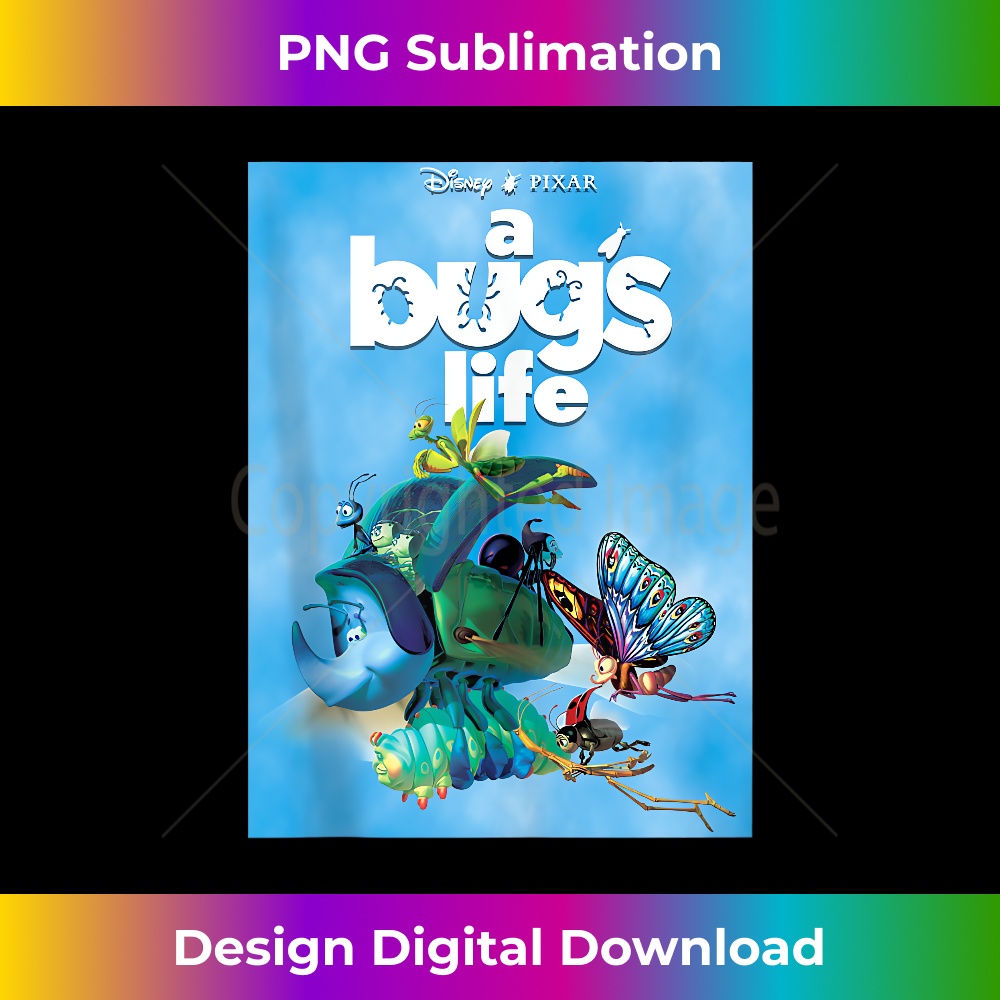 Disney Pixar A Bug's Life Movie Group Shot - Exclusive Sublimation Digital File