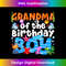 Grandma Under Sea Birthday Party Ocean Sea Animals Themed - Aesthetic Sublimation Digital File