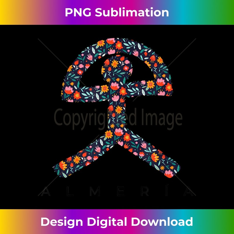Indalo Spring Almeria Symbol - Decorative Sublimation PNG File