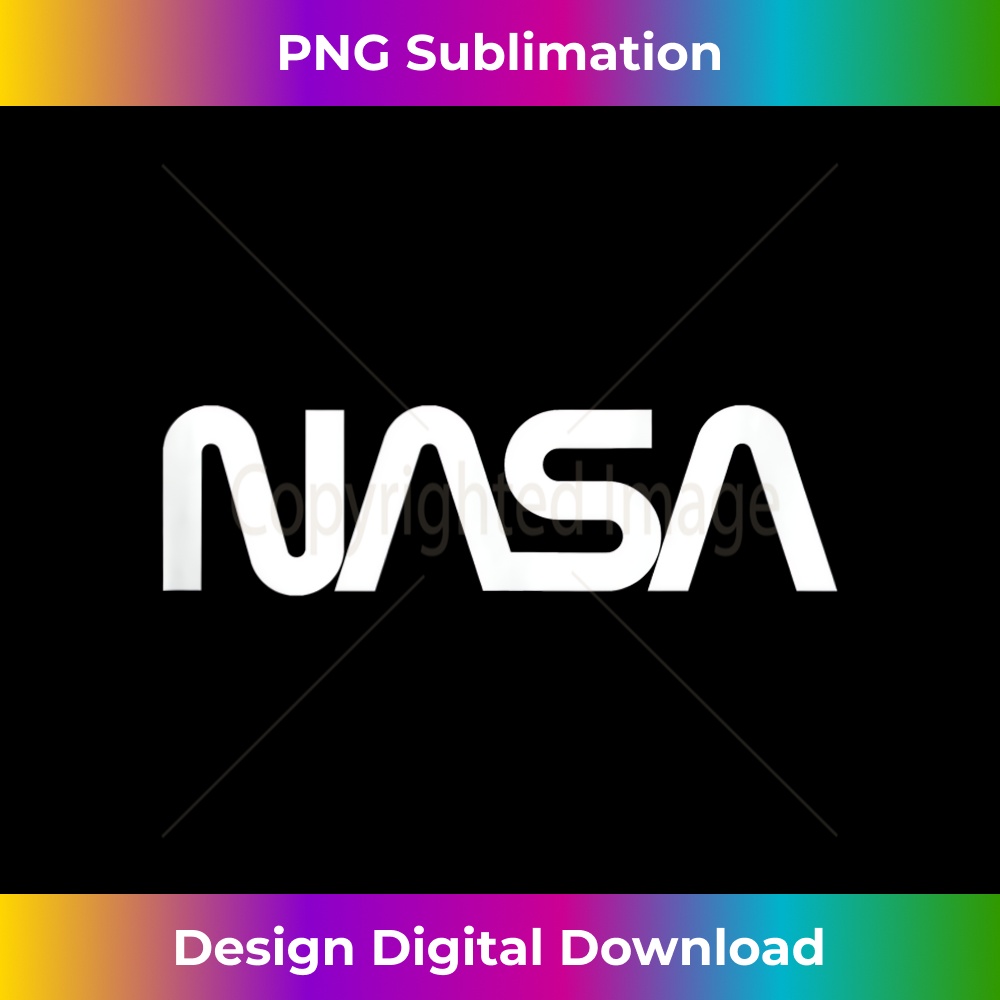RETRO NASA Logo 1 - Stylish Sublimation Digital Download
