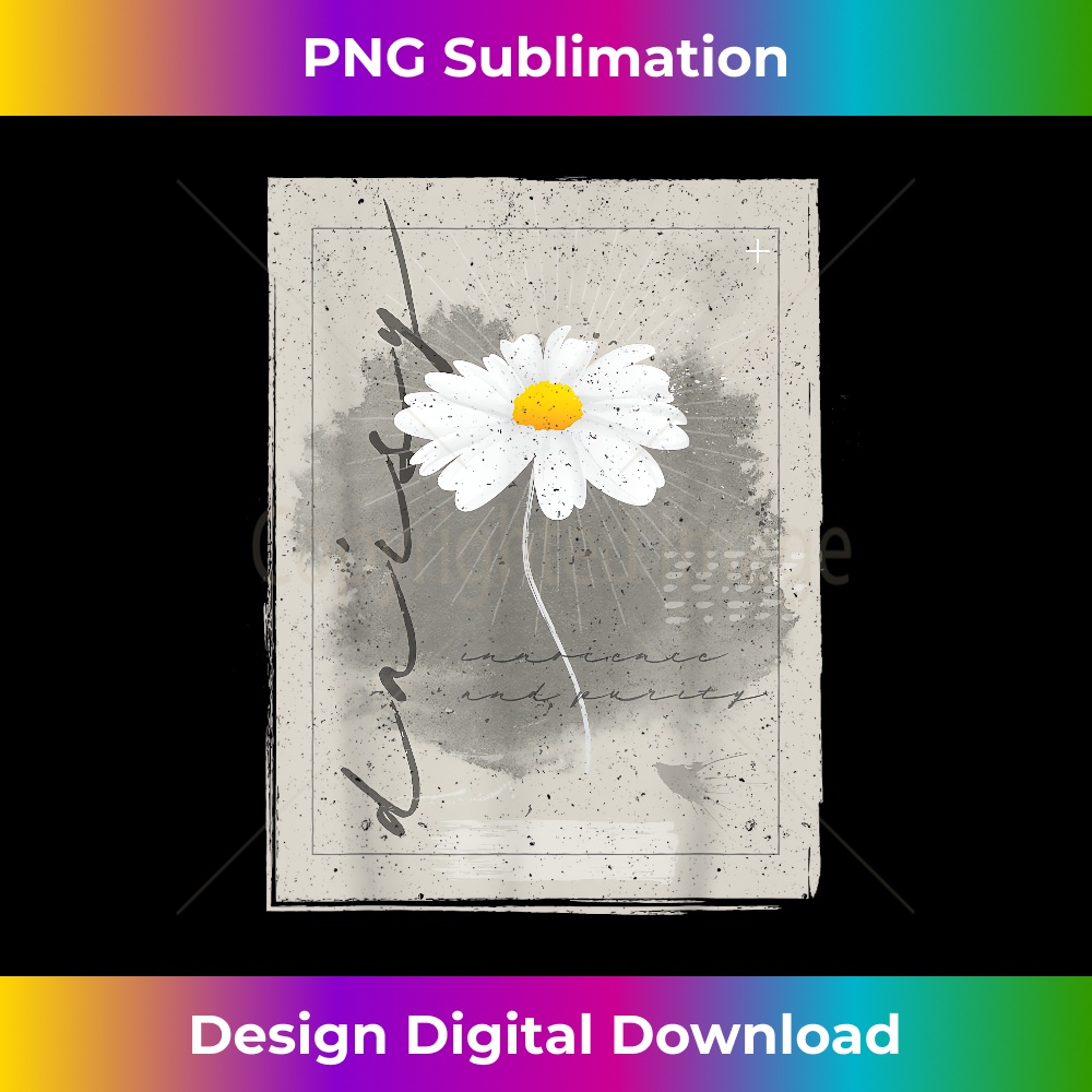 Daisy - Elegant Sublimation PNG Download