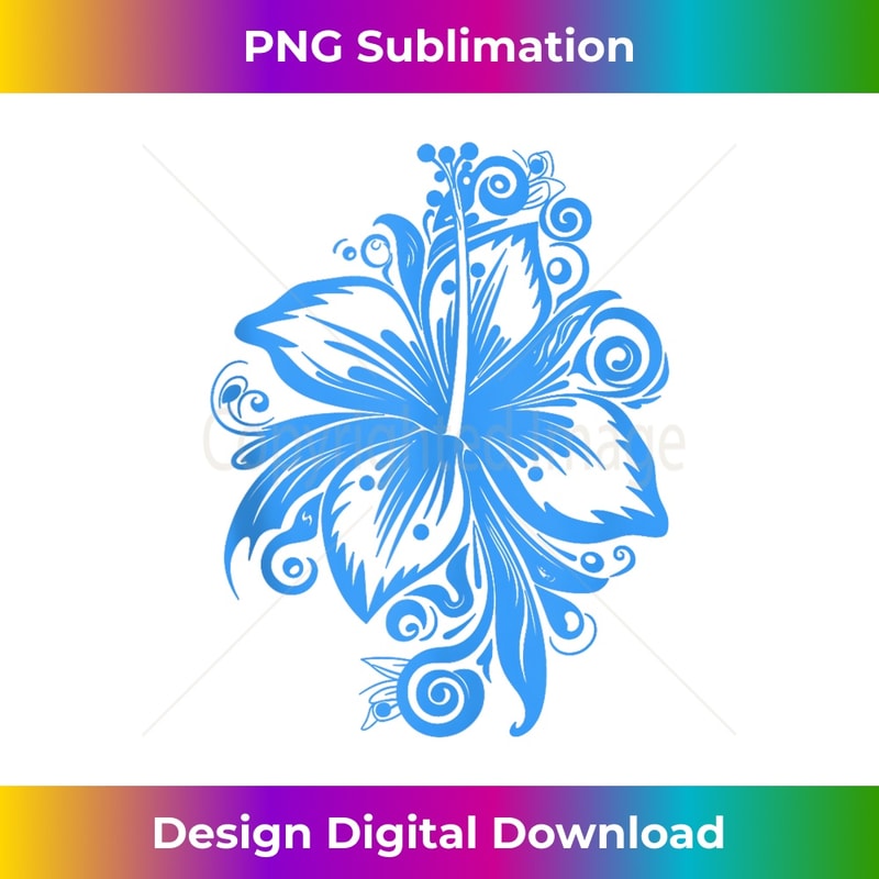 Tribal Hibiscus - Tribal - Trendy Sublimation Digital Download