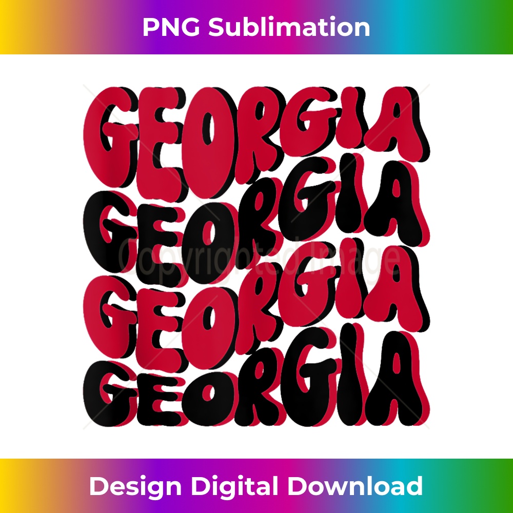 Georgia Sport College Style Text, Georgia Game Day - Professional Sublimation Digital Download