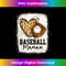 Mothers Day Softball Baseball Mamaw Leopard s 1 - Retro PNG Sublimation Digital Download