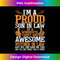 I'm A Proud Son In Law Of A Wonderful Awesome Mother In Law  1 - Elegant Sublimation PNG Download