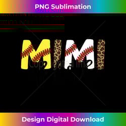 leopard mimi of both baseball softball grandma mother's day 1 - digital sublimation download file