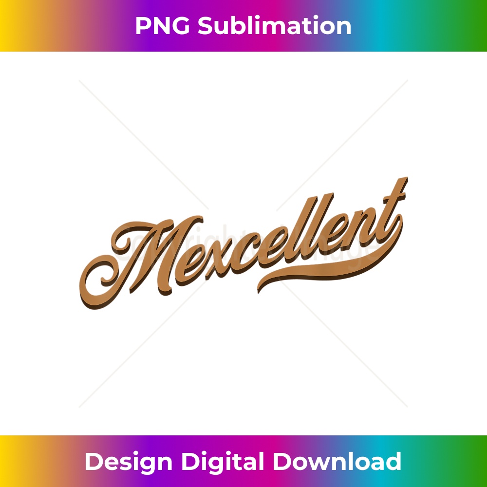 MEXCELLENT Funny Excellent Mexican Pride pun 1 - Trendy Sublimation Digital Download