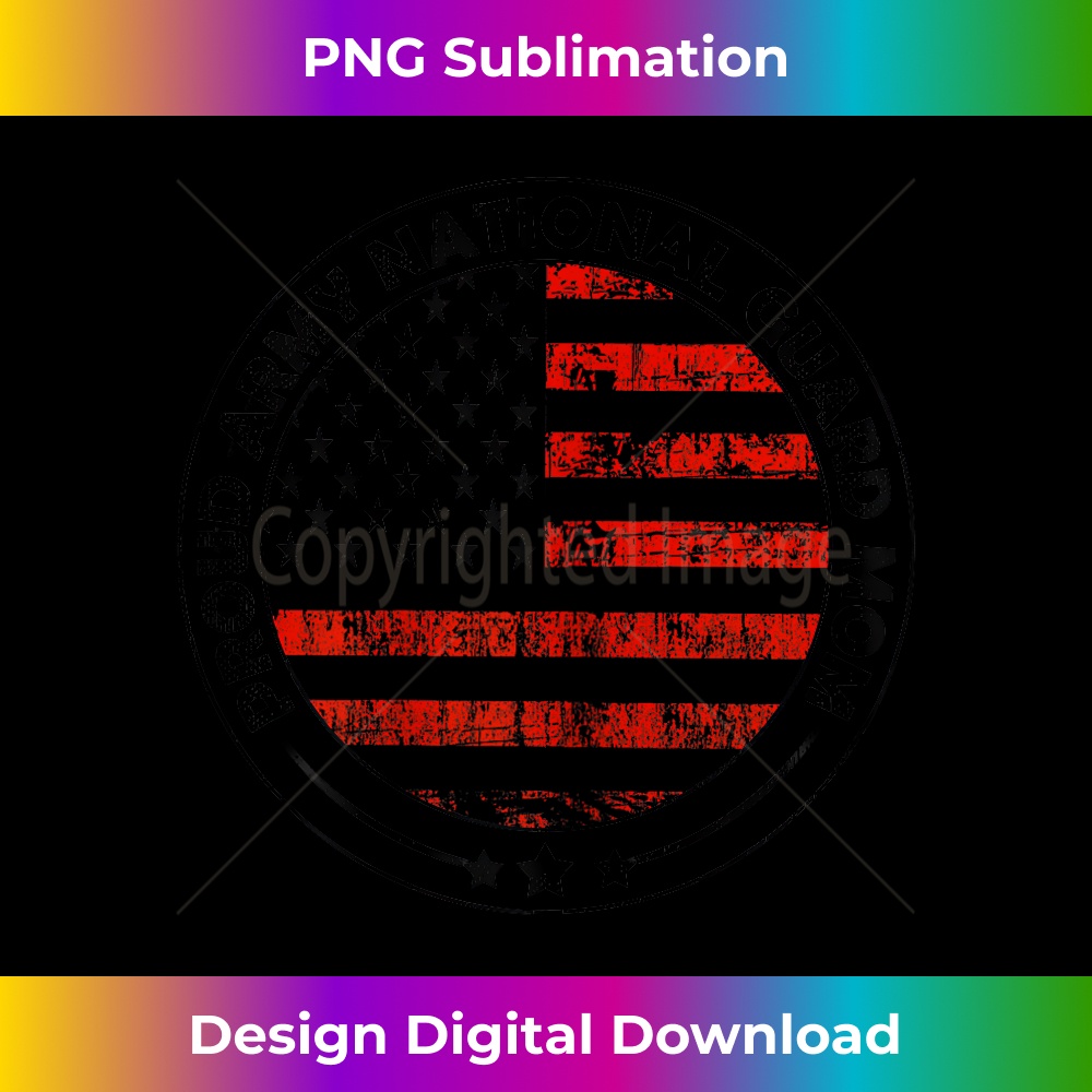 National Guard Mom Proud Army National Guard Mom  2 - PNG Transparent Sublimation Design