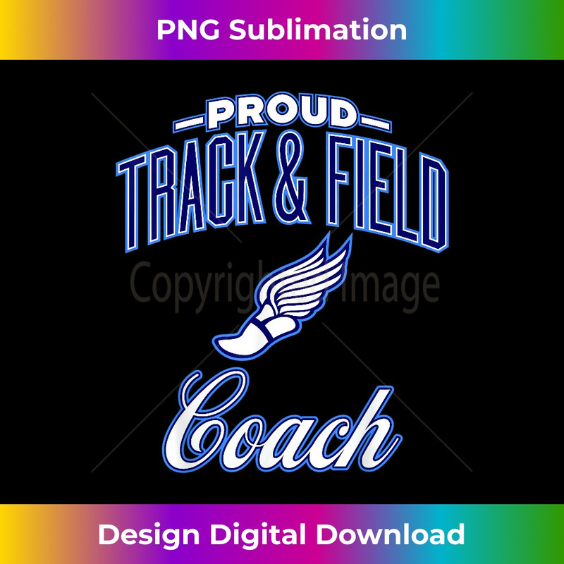 Track & Field Coach for & Men 3 - Sublimation-Ready PNG File