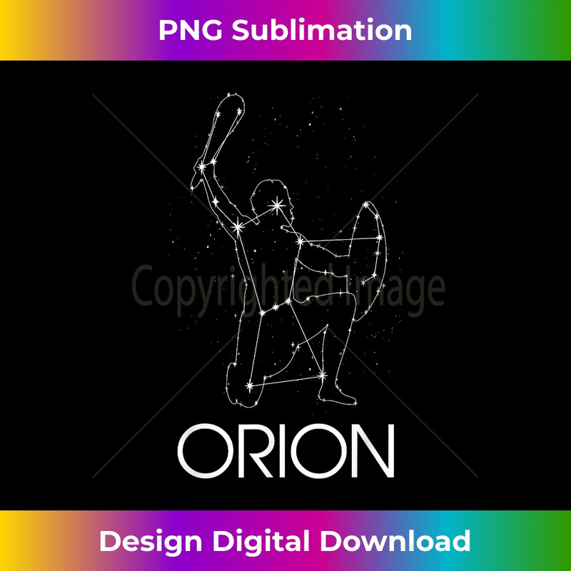 Star Gazing - Orion - Constellation - Astronomer - Space 2 - Retro PNG Sublimation Digital Download