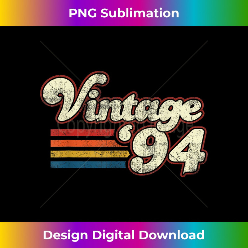Vintage 1994 28 Birthday 3 - Elegant Sublimation PNG Download
