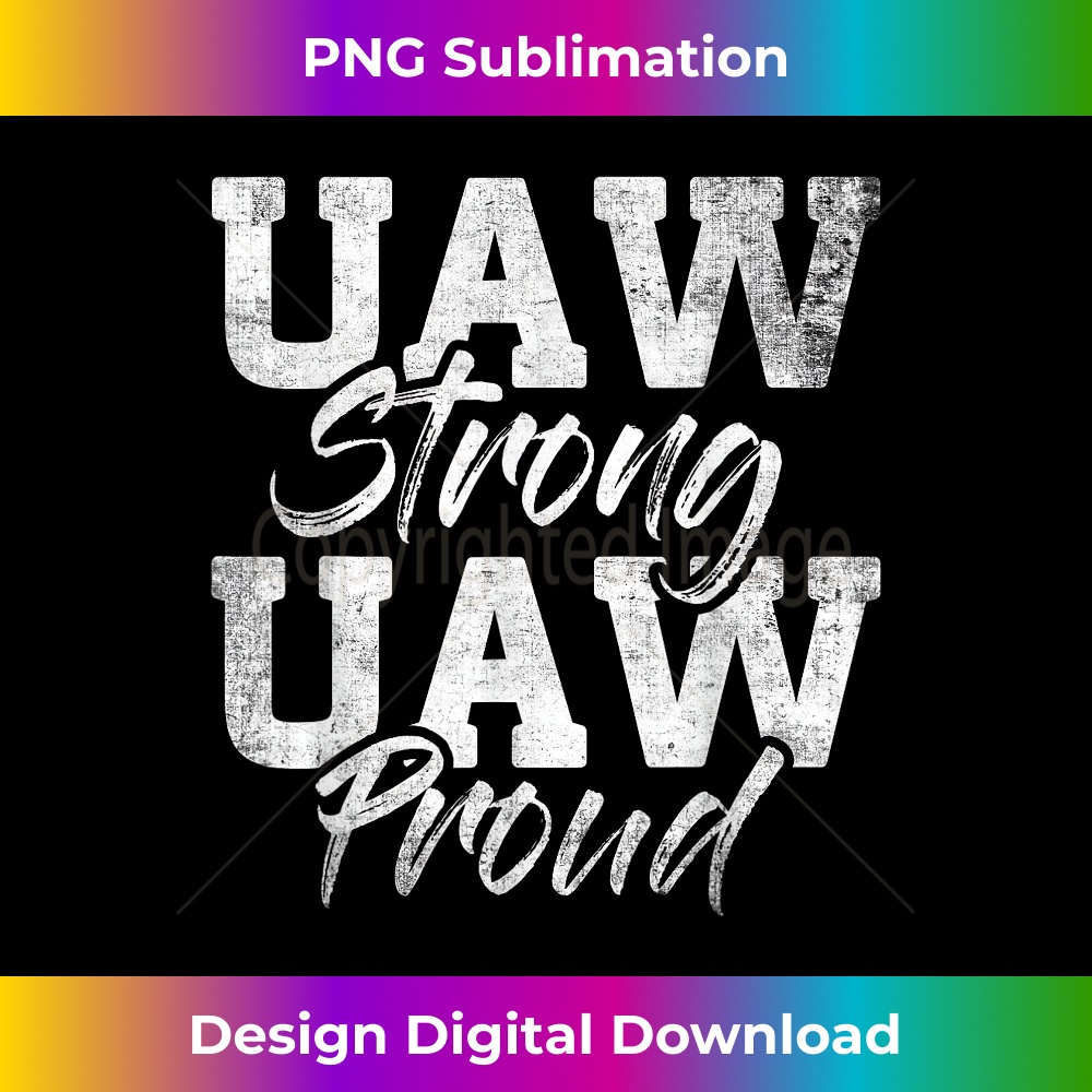 UAW Strong UAW Proud Union Pride UAW Laborer Worker 3 - Digital Sublimation Download File