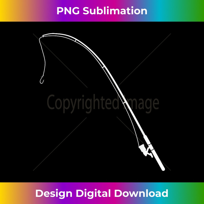 Fishing rod - Instant PNG Sublimation Download