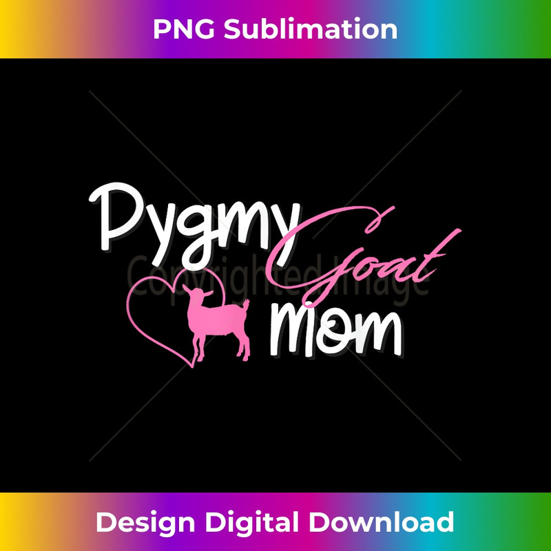 Pygmy Goat Mom Farm Life 2 - Premium PNG Sublimation File