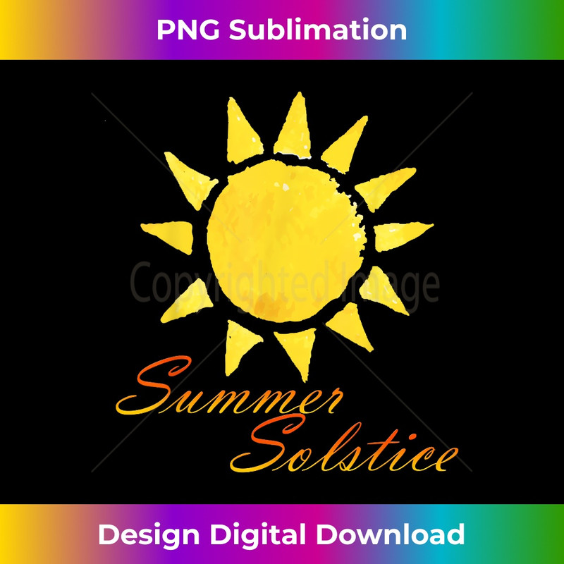 Fun Summer Solstice - Signature Sublimation PNG File
