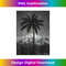 I Live Life Palm Tree Silhouette  Tropical Mountain - Premium Sublimation Digital Download