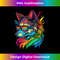 Lesbian LGBT Gay Pride Wolf 1 - Premium PNG Sublimation File