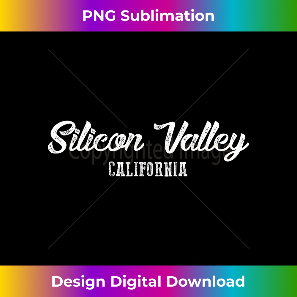 Silicon Valley T California Souvenir  2 - Modern Sublimation PNG File