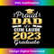 Proud Dad of 2023 Cum Laude Graduate Class of 2 - Creative Sublimation PNG Download