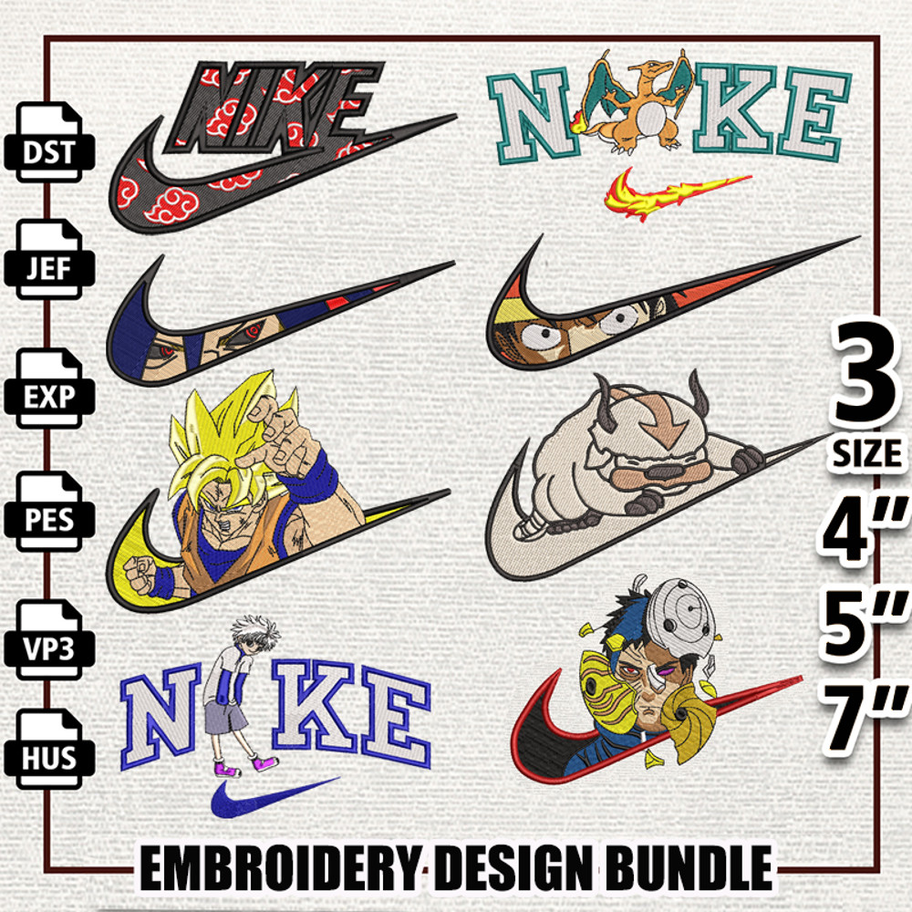 Bundle Anime Embroidery Design, Anime Embroidery Design Bundle.png