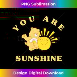 care bears funshine bear you are sunshine vintage sunny icon - png transparent sublimation file
