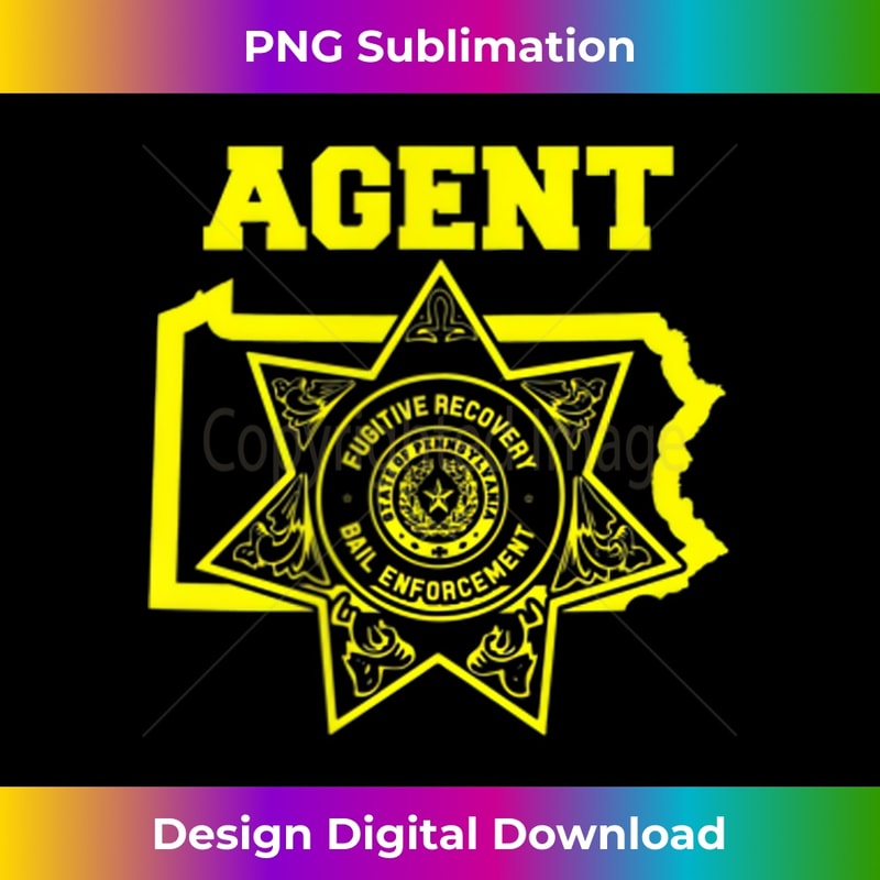 Pennsylvania Bail Enforcement Agent Bounty Hunter - Unique Sublimation PNG Download