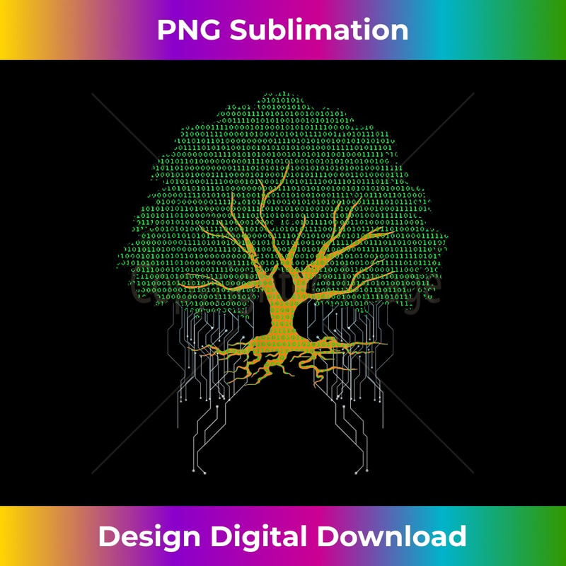Binary Code Tree of Coding Life Gift Design Idea - Creative | Inspire ...