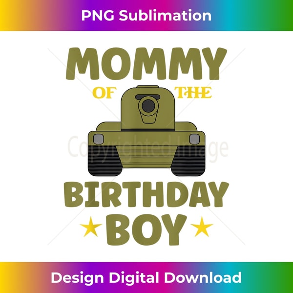 Mommy of the Birthday Boy Army Camo Boys Birthday Party - Digital Sublimation Download File