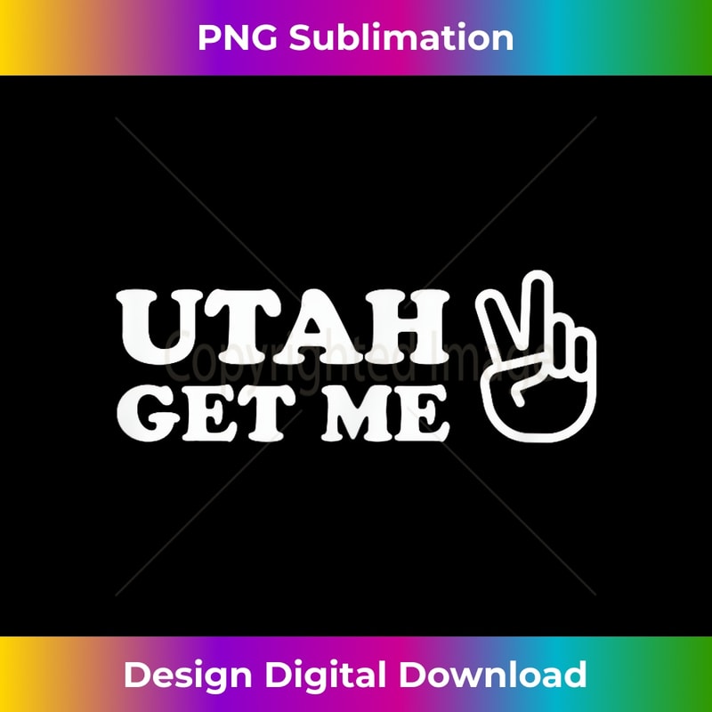 Utah Get Me Two 1980s Movie Quote - Elegant Sublimation PNG Download