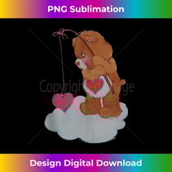 care bears valentine's day tenderheart bear vintage fishing tank top - exclusive png sublimation download