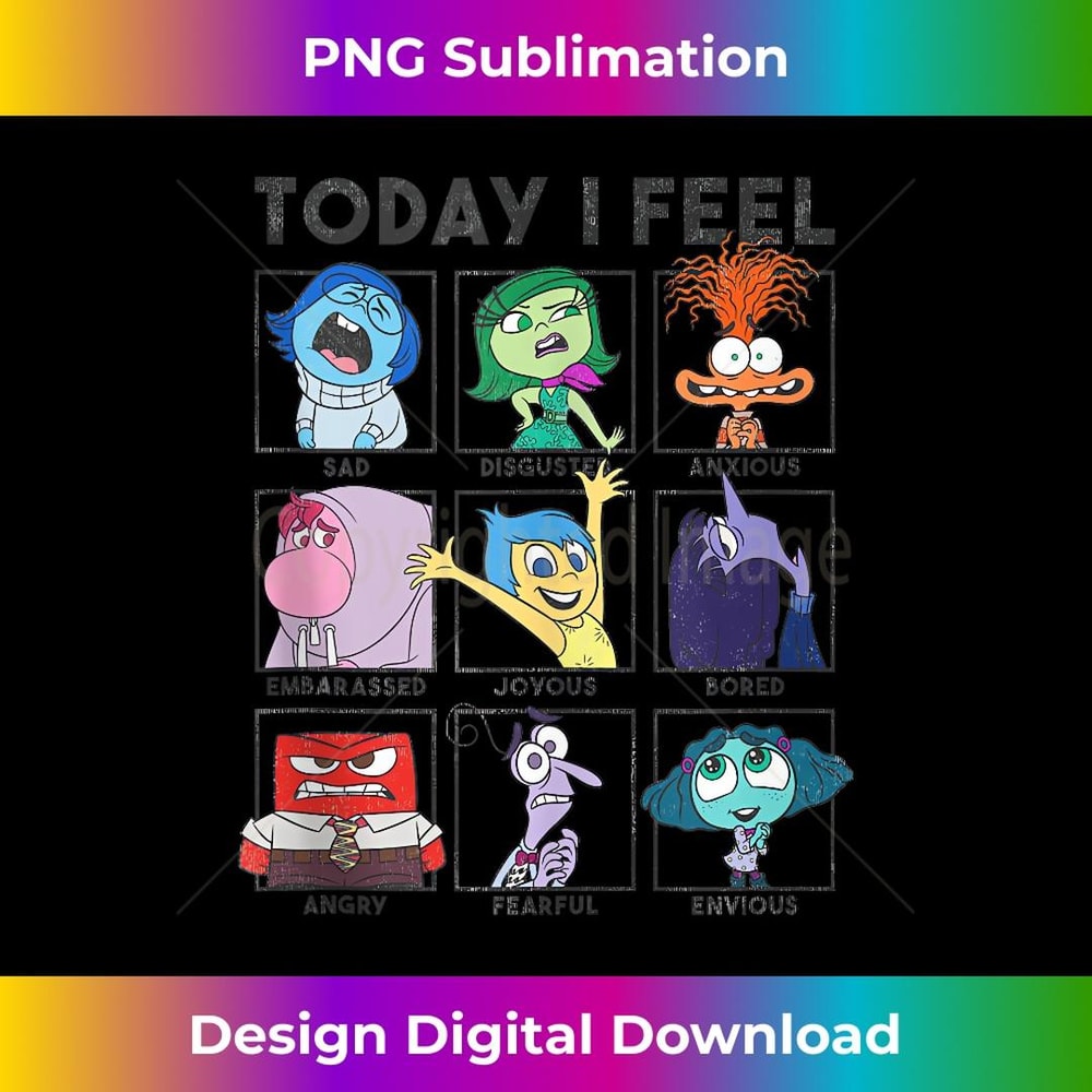 Inside Out Panel Upgrade Disney Pixar Inside Out 2 Today I Feel... Vintage Panels - S | Inspire ...