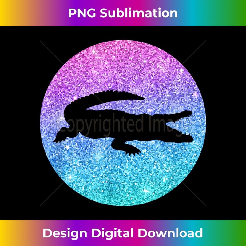 Cute Trendy Alligator For Girls ns And - Stylish Sublimation Digital Download