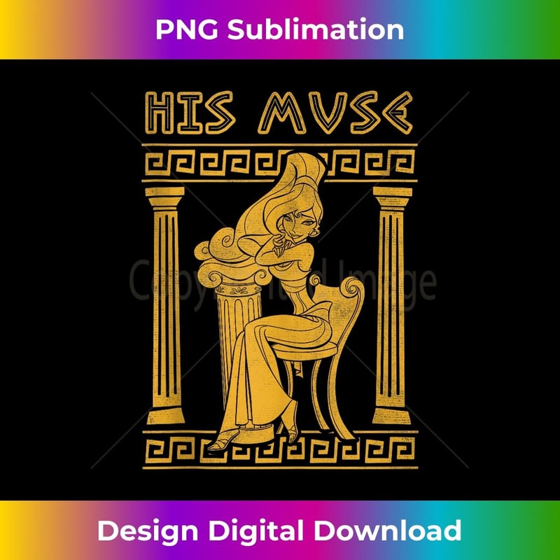 Disney Hercules Valentine's Day Megara His Muse Greece Pose - Retro PNG Sublimation Digital Download