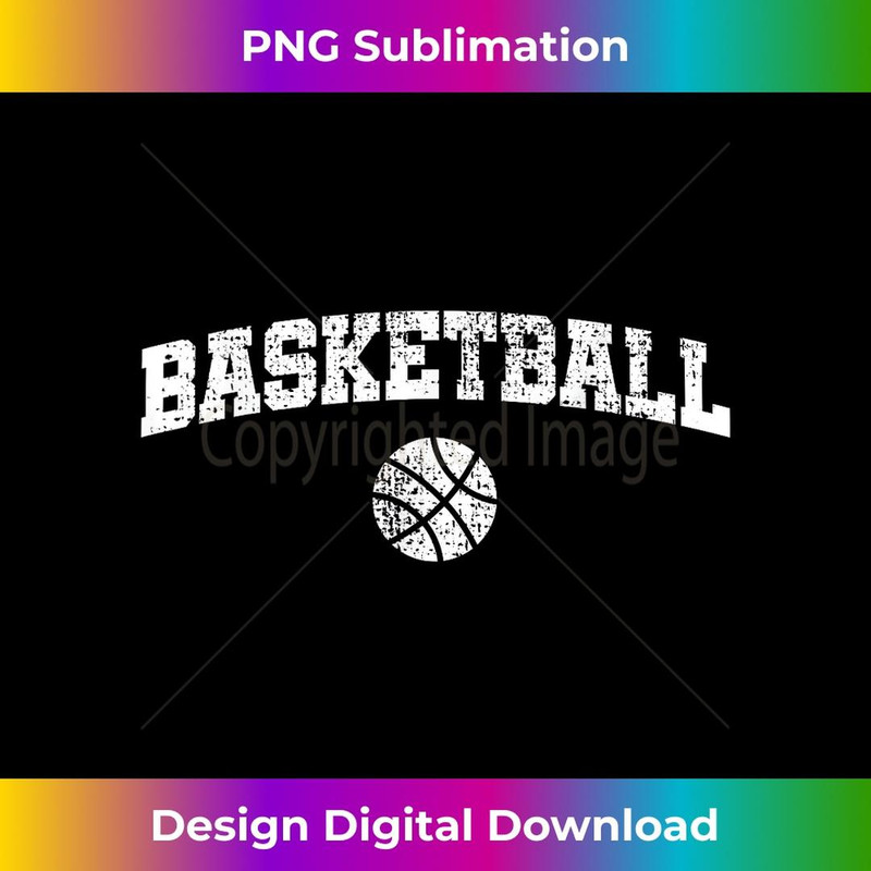 Vintage Basketball T s College Style 1 - Exclusive PNG Sublimation Download
