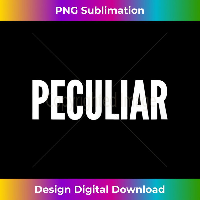 Peculiar 2 - Decorative Sublimation PNG File