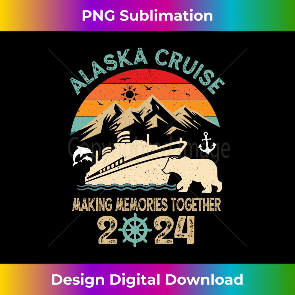 Alaska Cruise 2024 Making Memories Together Matching Group - PNG Transparent Digital Download File for Sublimation