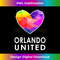 Orlando United One Pulse Heart LGBT Pride 2 - Artistic Sublimation Digital File