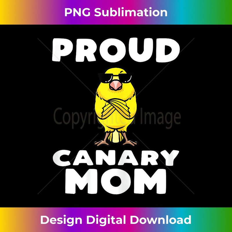 Canary Mom - Creative Sublimation PNG Download