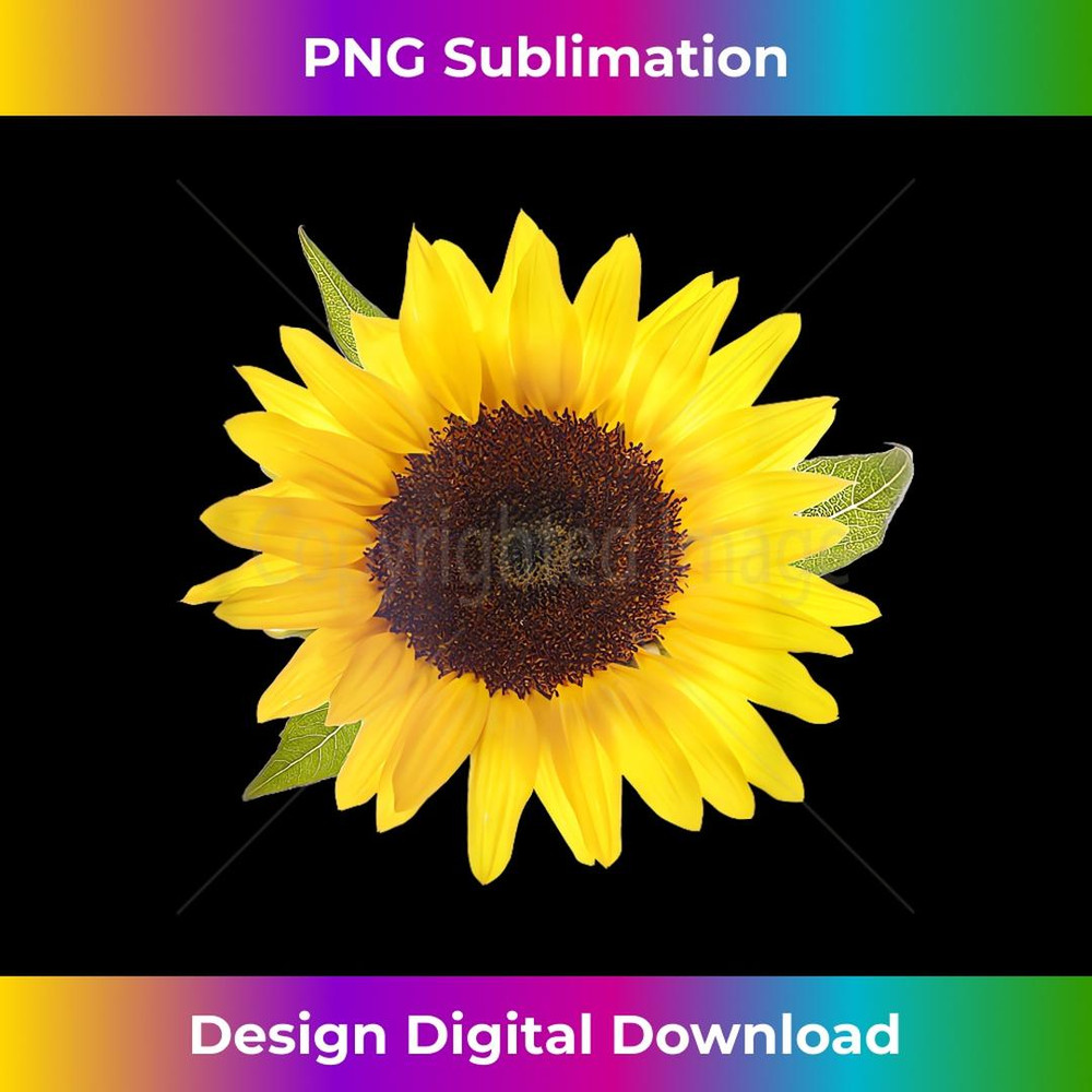 Sunflower Floral Flower Love Positivity Summer Gardener 1 - Instant Sublimation Digital Download