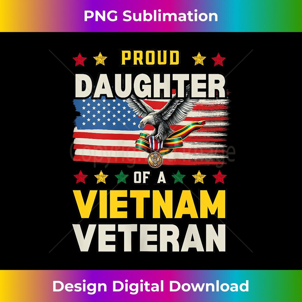 s Proud Daughter of a Vietnam Veteran 2 - Special Edition Sublimation PNG File