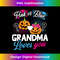 Pink or Blue Grandma Loves You Halloween Gender Reveal 2 - Instant Sublimation Digital Download