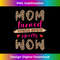 Mom Turned Upside Down Spells Wow Mom Qoute Leopard Print 1 - Trendy Sublimation Digital Download